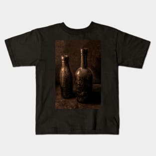 Vintage Beer Bottles Kids T-Shirt